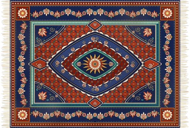 Kashan rug pattern included in Kilim for Windows